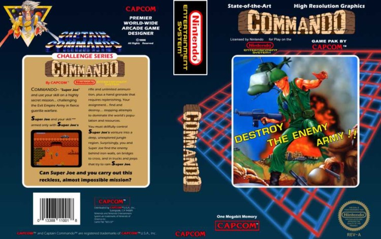 Commando - Nintendo NES | VideoGameX