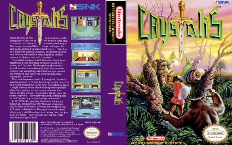 Crystalis - Nintendo NES | VideoGameX