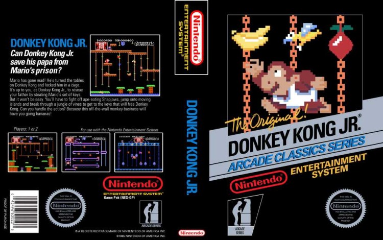 Donkey Kong Jr. - Nintendo NES | VideoGameX