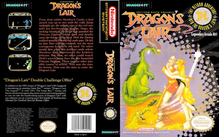 Dragon's Lair - Nintendo NES | VideoGameX