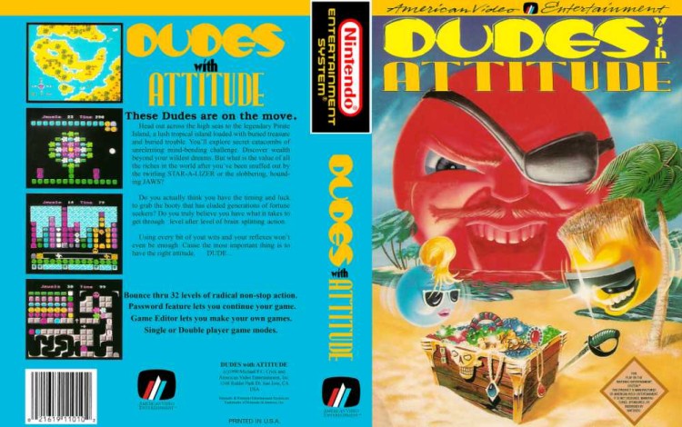 Dudes With Attitude - Nintendo NES | VideoGameX