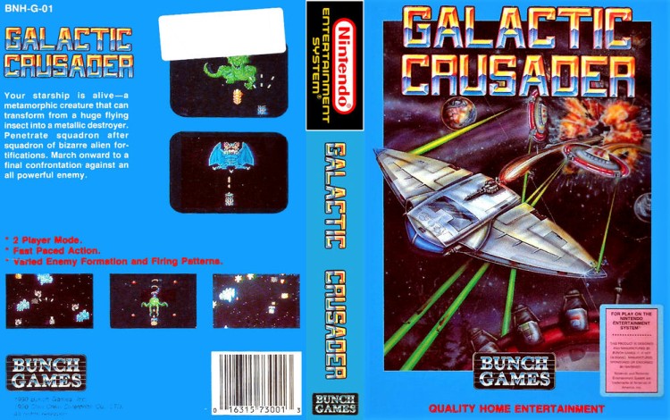 Galactic Crusader - Nintendo NES | VideoGameX