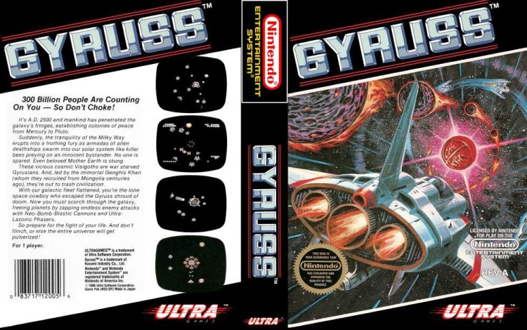 Gyruss - Nintendo NES | VideoGameX