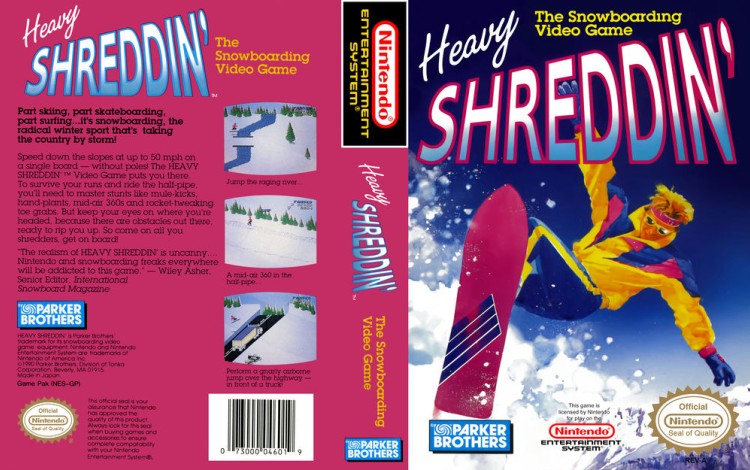 Heavy Shreddin' - Nintendo NES | VideoGameX