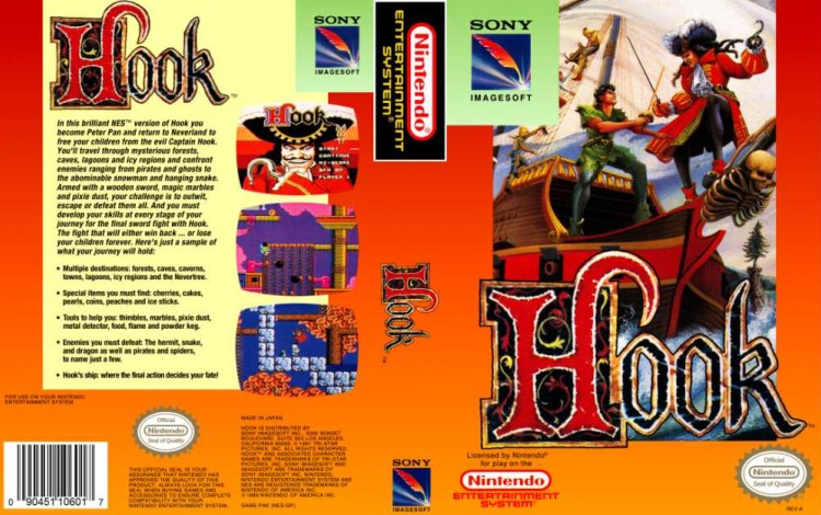 Hook - Nintendo NES | VideoGameX