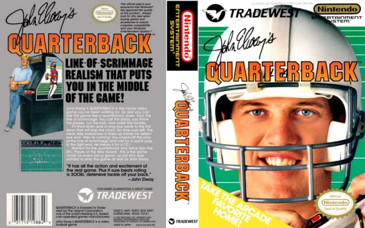 John Elway's Quarterback - Nintendo NES | VideoGameX