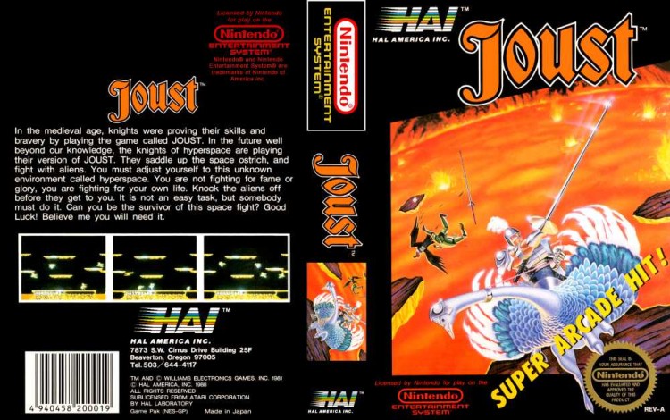 Joust - Nintendo NES | VideoGameX