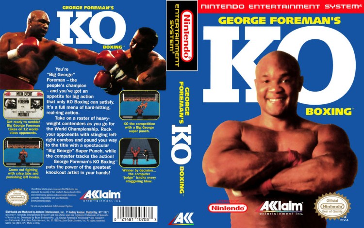 KO Boxing, George Foreman's - Nintendo NES | VideoGameX