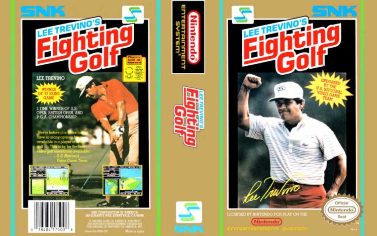 Lee Trevino's Fighting Golf - Nintendo NES | VideoGameX