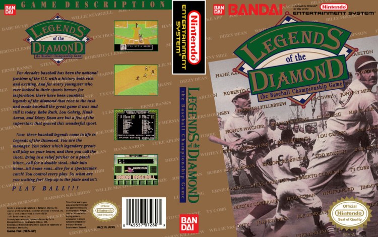 Legends of the Diamond - Nintendo NES | VideoGameX