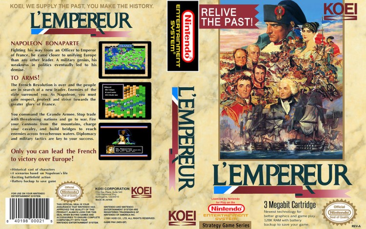 L'Empereur - Nintendo NES | VideoGameX