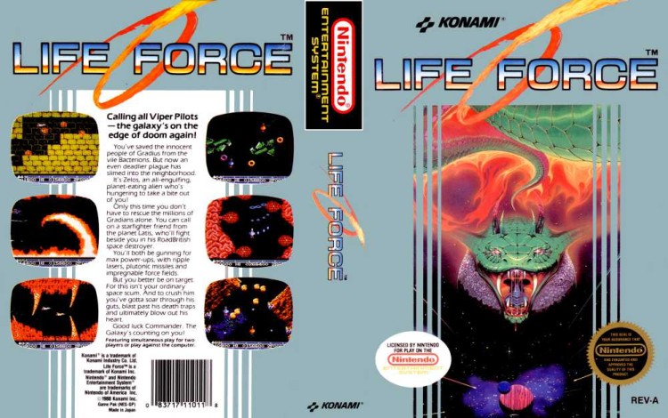 Life Force - Nintendo NES | VideoGameX