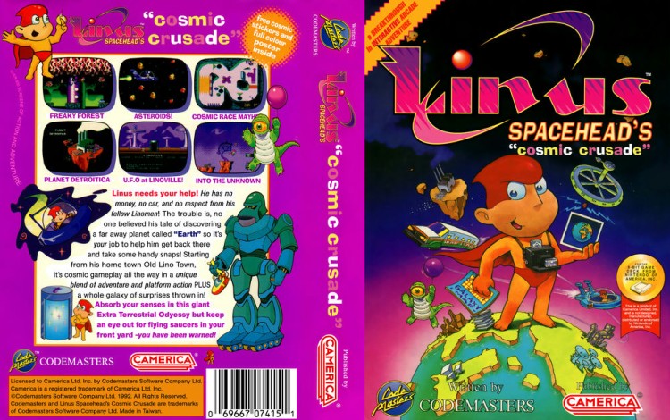 Linus Spacehead's Cosmic Crusade - Nintendo NES | VideoGameX