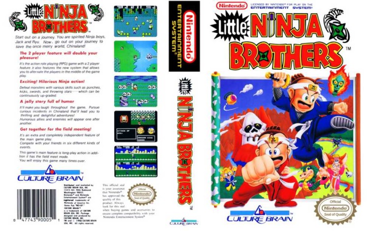 Little Ninja Brothers - Nintendo NES | VideoGameX