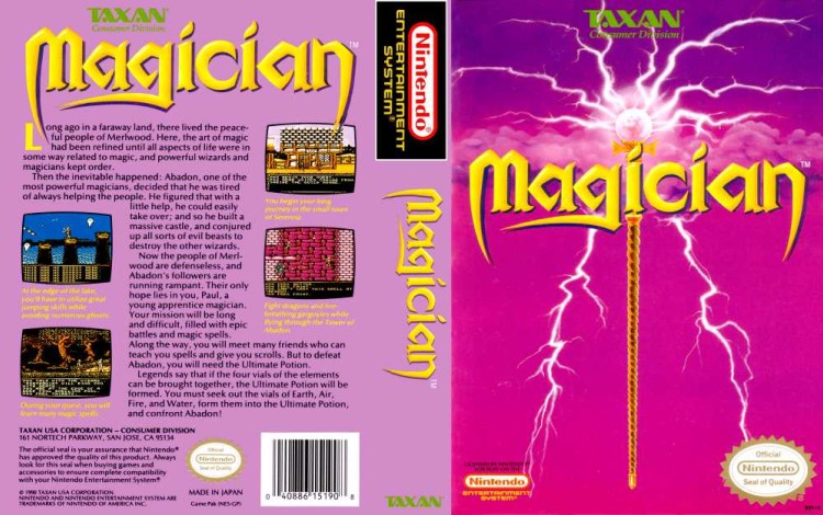 Magician - Nintendo NES | VideoGameX