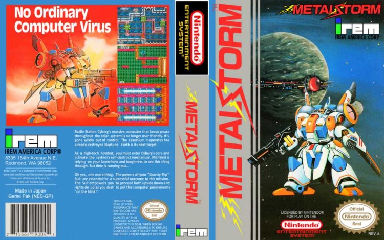 Metal Storm - Nintendo NES | VideoGameX