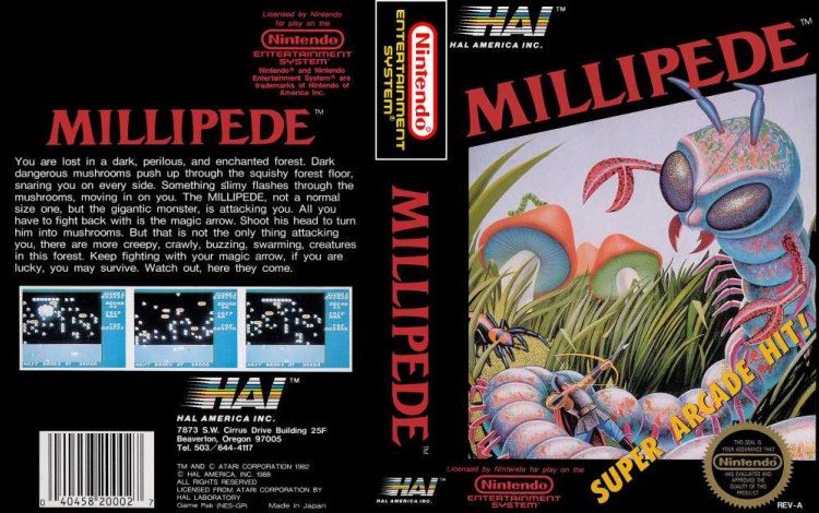 Millipede - Nintendo NES | VideoGameX