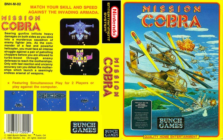 Mission Cobra - Nintendo NES | VideoGameX