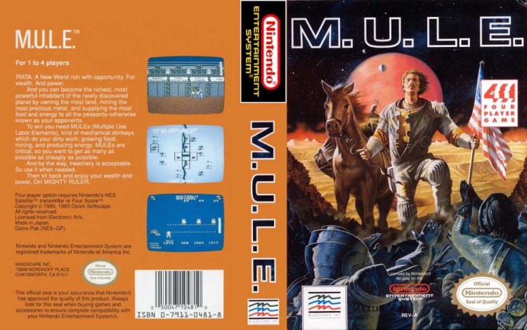 M.U.L.E. - Nintendo NES | VideoGameX