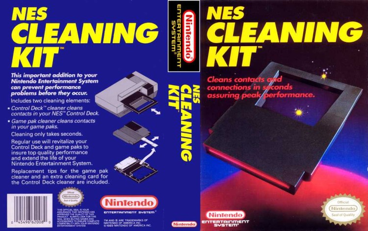 NES Cleaning Kit w/ Box - Nintendo NES | VideoGameX