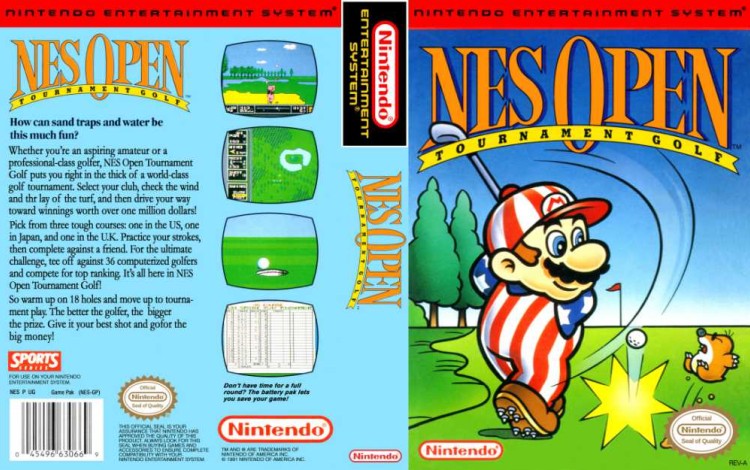 NES Open Tournament Golf - Nintendo NES | VideoGameX