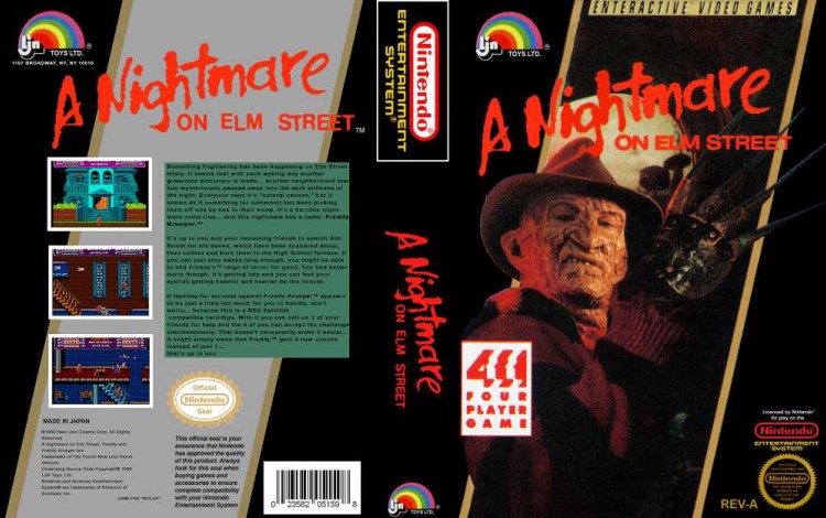 Nightmare on Elm Street - Nintendo NES | VideoGameX