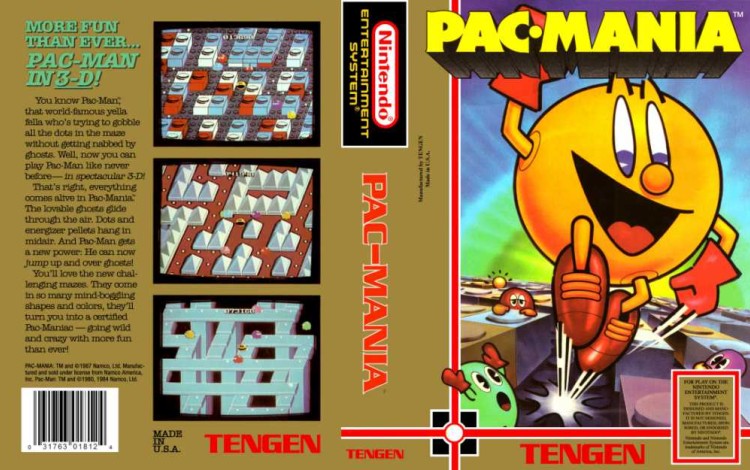 Pac-Mania - Nintendo NES | VideoGameX