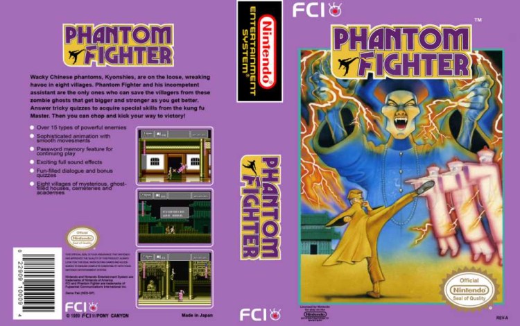 Phantom Fighter - Nintendo NES | VideoGameX