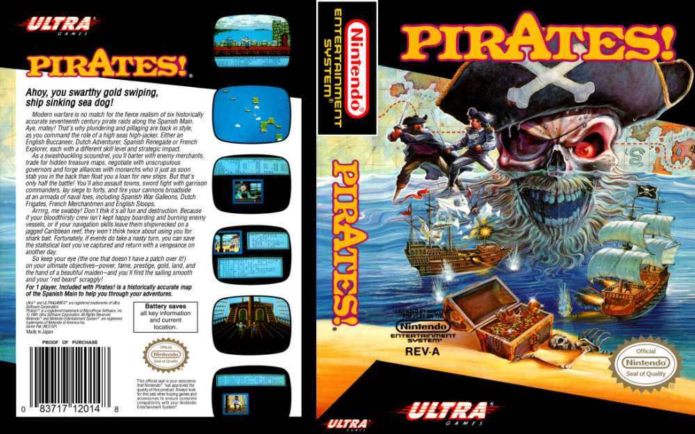 pirates nes