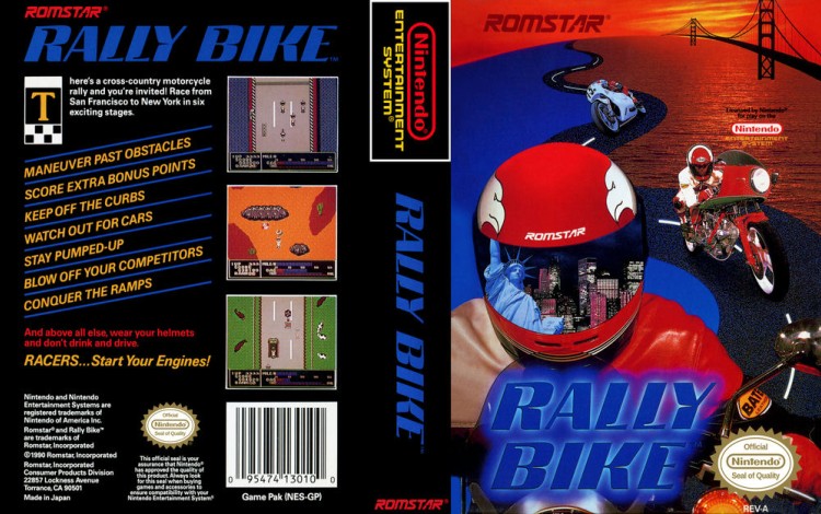 Rally Bike - Nintendo NES | VideoGameX