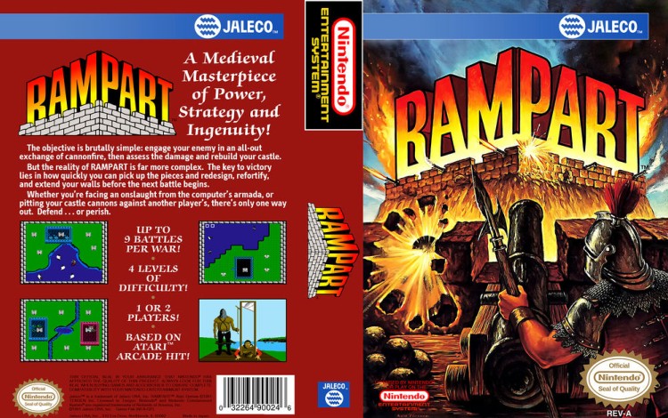 Rampart - Nintendo NES | VideoGameX