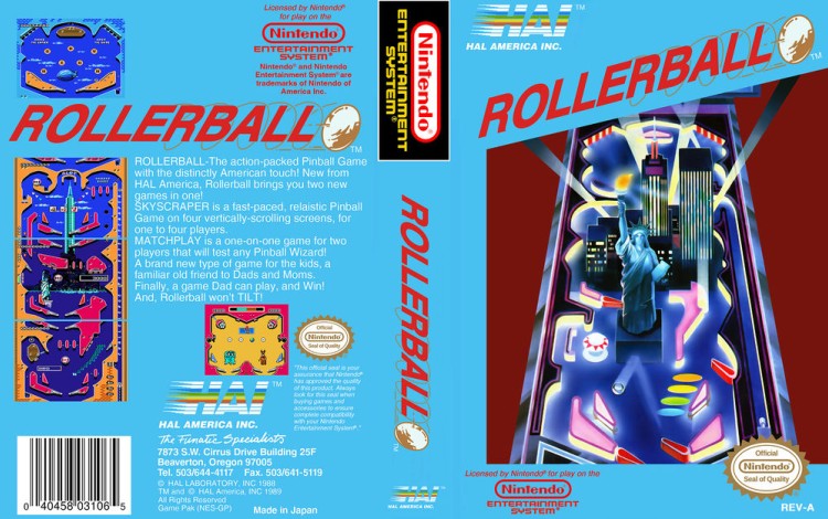 Rollerball - Nintendo NES | VideoGameX