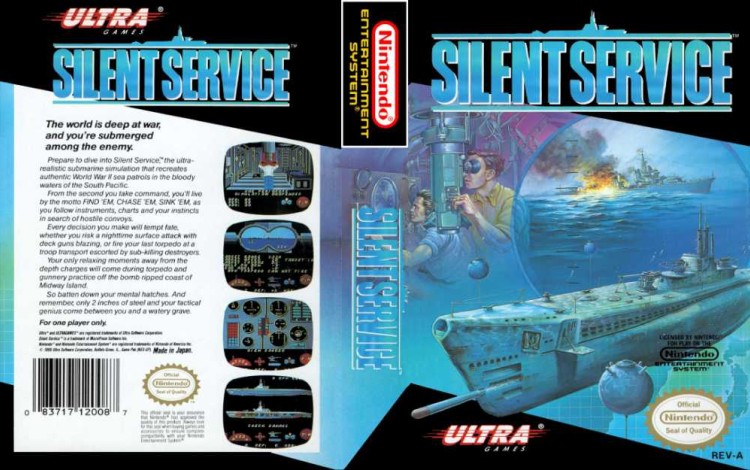 Silent Service - Nintendo NES | VideoGameX