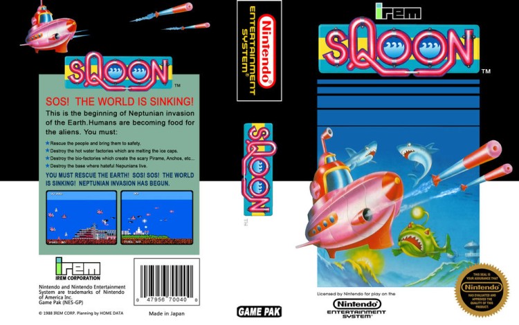 Sqoon - Nintendo NES | VideoGameX