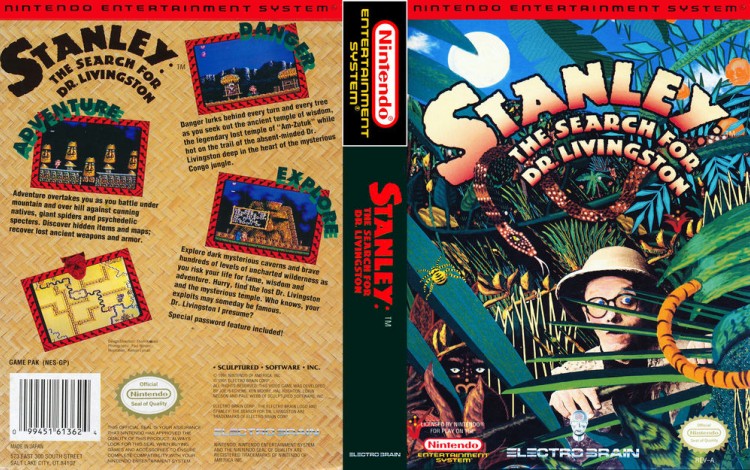 Stanley: The Search for Dr. Livingston - Nintendo NES | VideoGameX