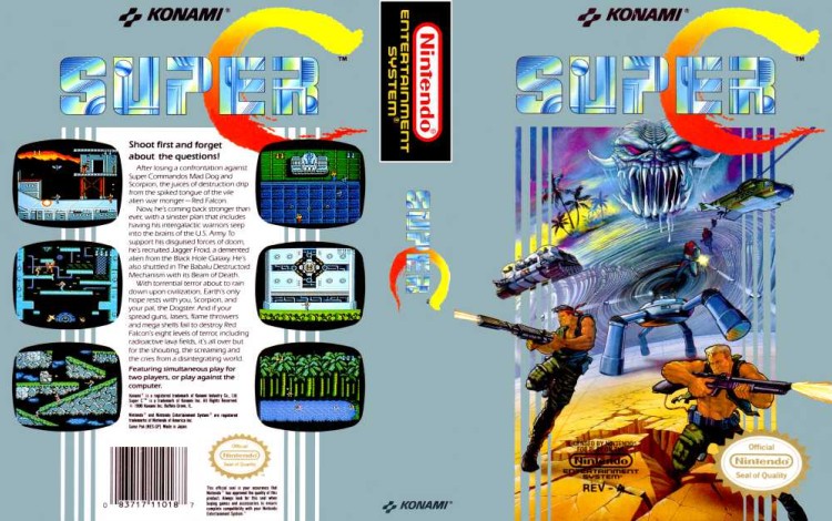 Super C - Nintendo NES | VideoGameX