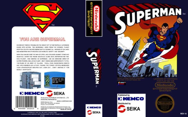 Superman - Nintendo NES | VideoGameX