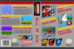 Super Mario Bros./Duck Hunt/World Class Track Meet - Nintendo NES | VideoGameX