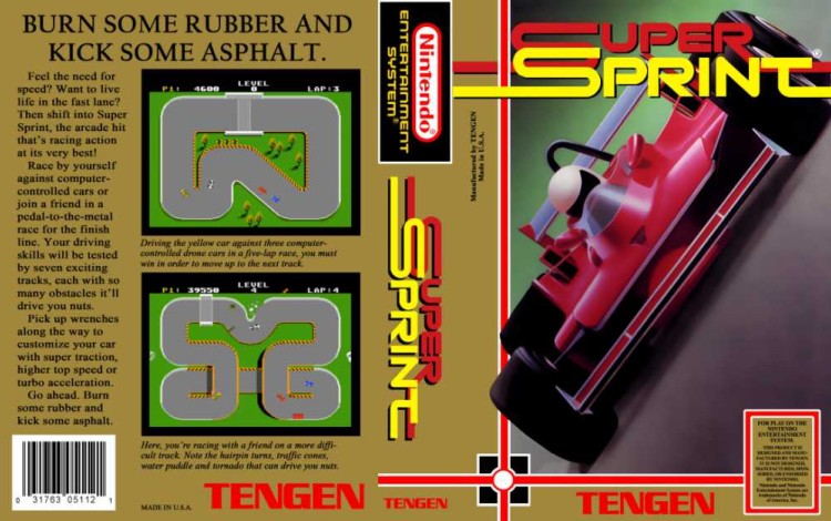 Super Sprint - Nintendo NES | VideoGameX