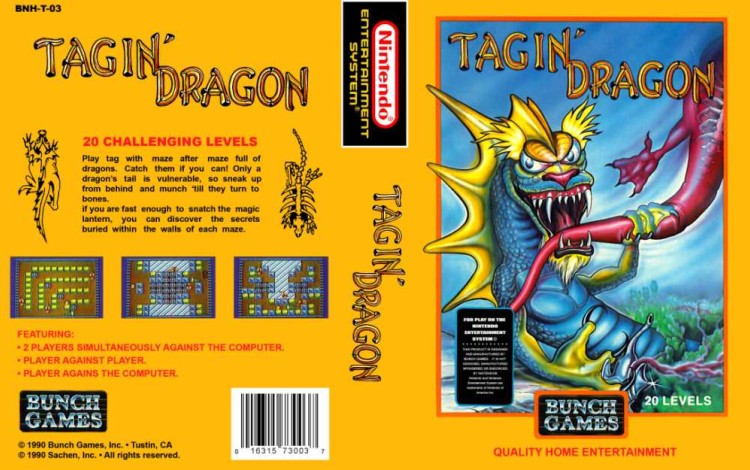 Tagin' Dragon - Nintendo NES | VideoGameX