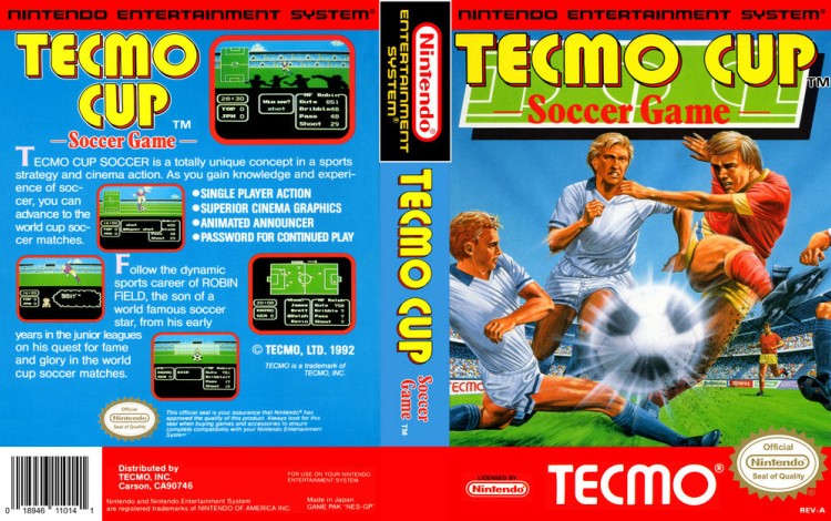 Tecmo Cup Soccer Game - Nintendo NES | VideoGameX