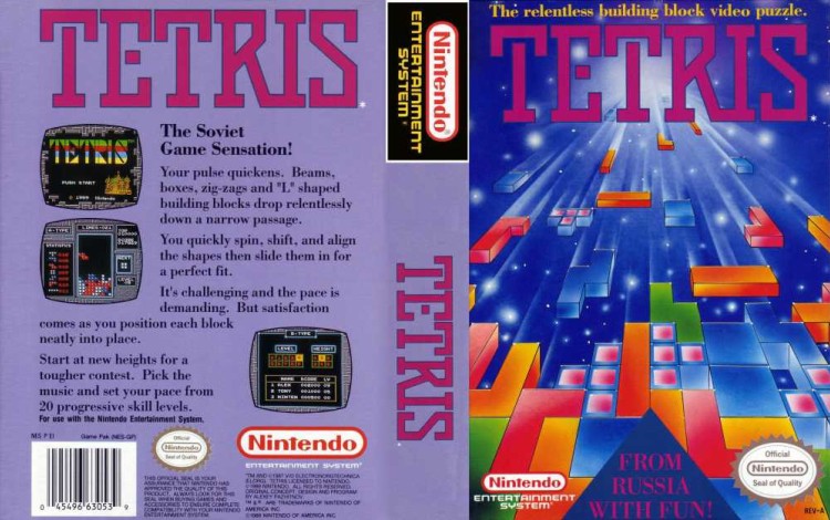 Tetris - Nintendo NES | VideoGameX