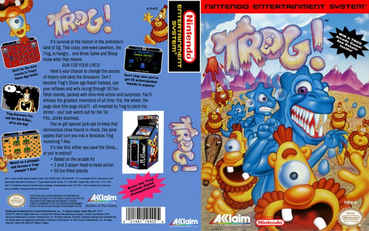 TROG! - Nintendo NES | VideoGameX