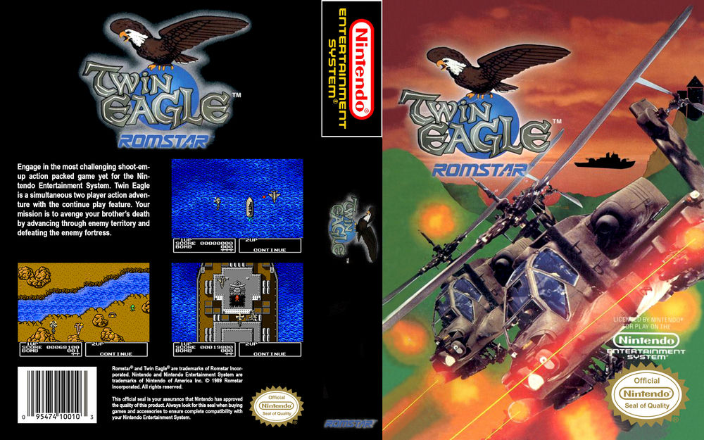 Twin Eagle Nintendo NES VideoGameX