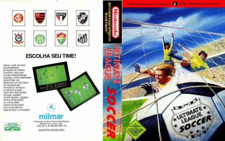 Ultimate League Soccer - Nintendo NES | VideoGameX