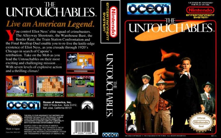 Untouchables, The: Film Adaptation - Nintendo NES | VideoGameX