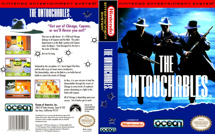 Untouchables, The: TV Series Adaptation - Nintendo NES | VideoGameX