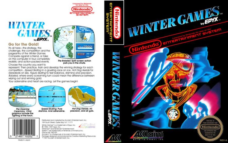 Winter Games - Nintendo NES | VideoGameX