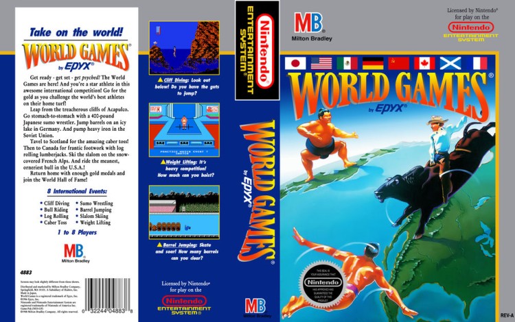 World Games - Nintendo NES | VideoGameX