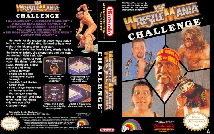 WWF Wrestlemania Challenge - Nintendo NES | VideoGameX